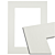 Passe-partout - Gebroken wit linnen