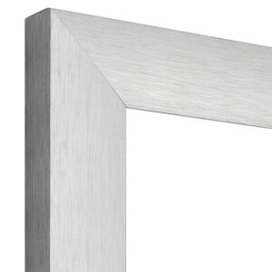 Largo wissellijst - geborsteld mat zilver, 14,8x21cm(a5)