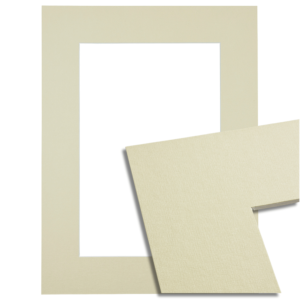 Passe-partout - Bisque met witte kern