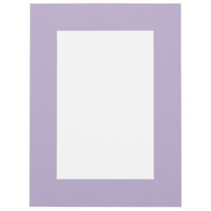 Passe-partout - Lavendel paars met witte kern, 30x45cm
