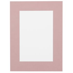 Passe-partout - Roze met witte kern, 70x70cm