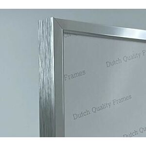 Aluminium Wissellijst - Geborsteld Glans Zilver - Sion, 20x30cm