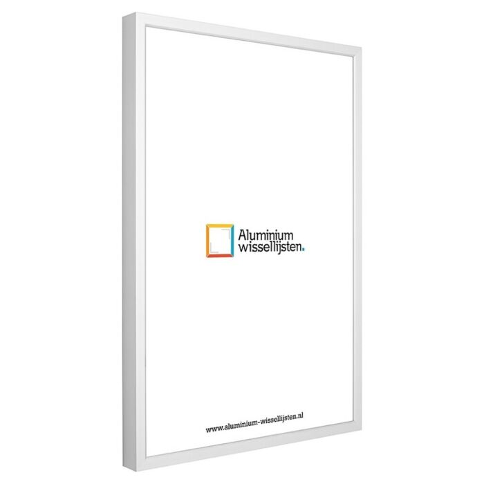 Aluminium Wissellijst A4 21x29.7 Matzilver - Helder Glas - Professional