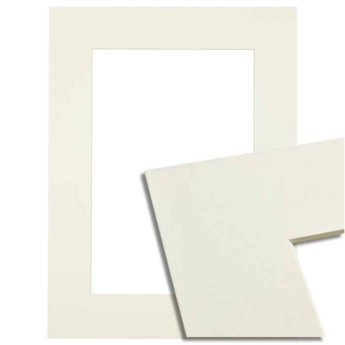 Passe-partout - Creme met creme kern