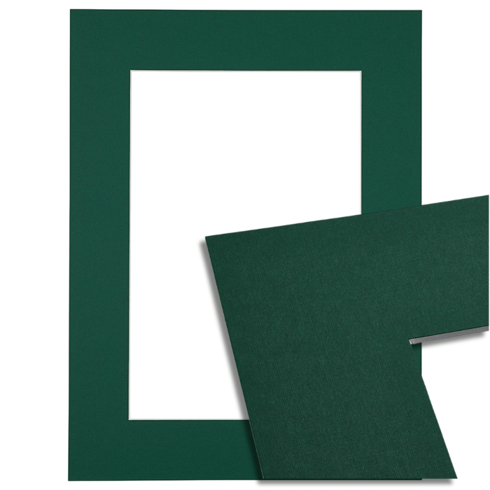 Passe-partout - Jenever groen / donkergroen met witte kern