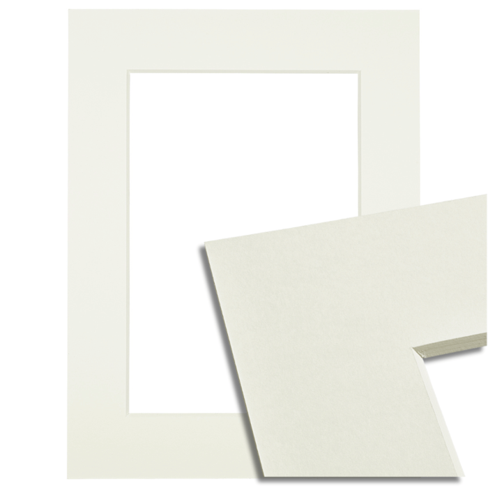 Passe-partout Ivoorwit - Extra dik - MSK 2,6mm