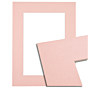 Passe-partout - Babyroze met witte kern